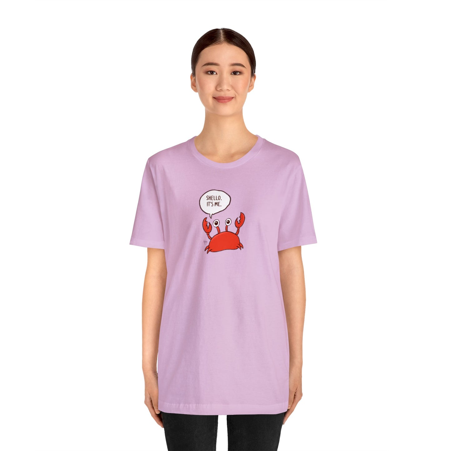 Shello. It's Me! Crusty the Crab Series Premium Short Sleeve Tee