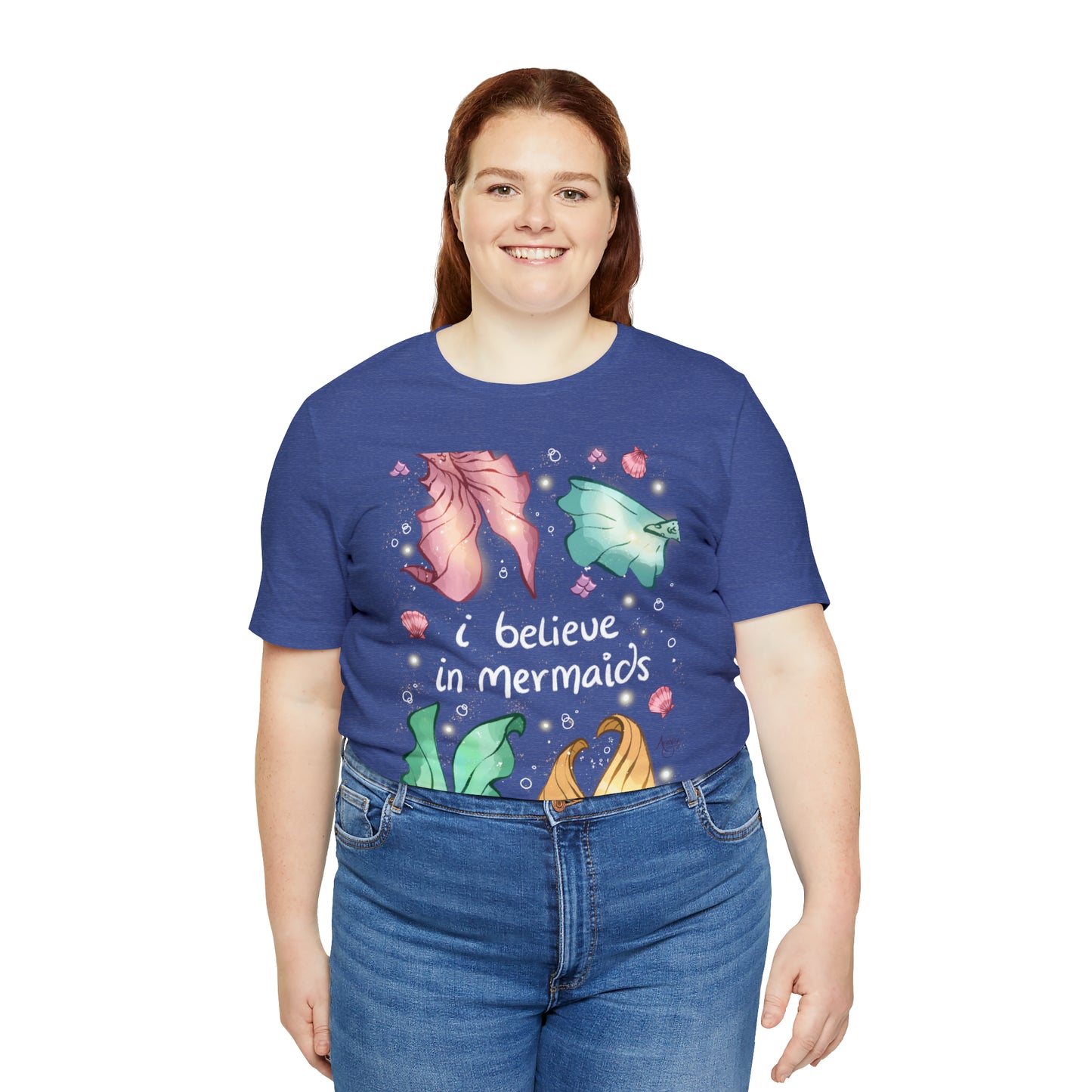 I Believe In Mermaids Premium Short Sleeve Tee