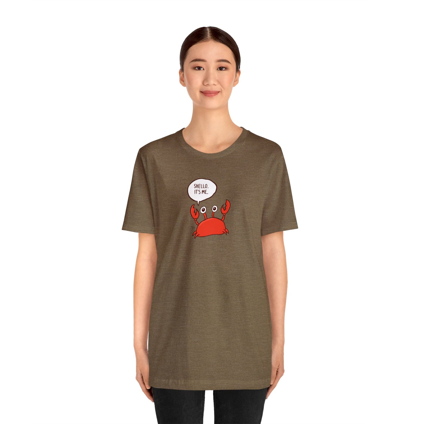 Shello. It's Me! Crusty the Crab Series Premium Short Sleeve Tee
