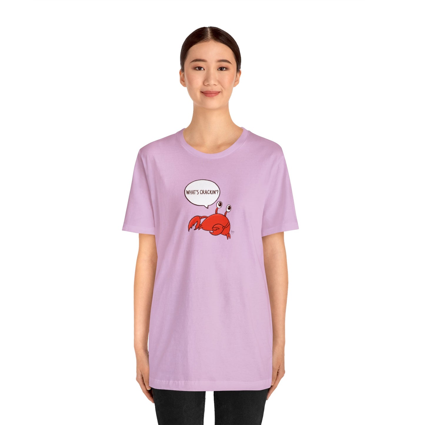 What's Crackin'? Crusty the Crab Series Premium Short Sleeve Tee