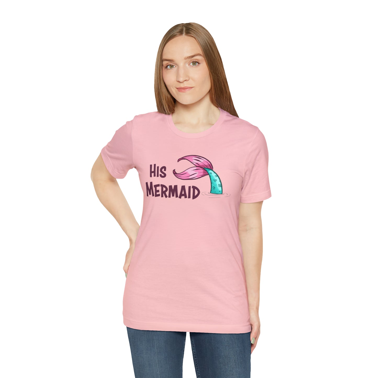 "His Mermaid" Premium Short Sleeve Tee