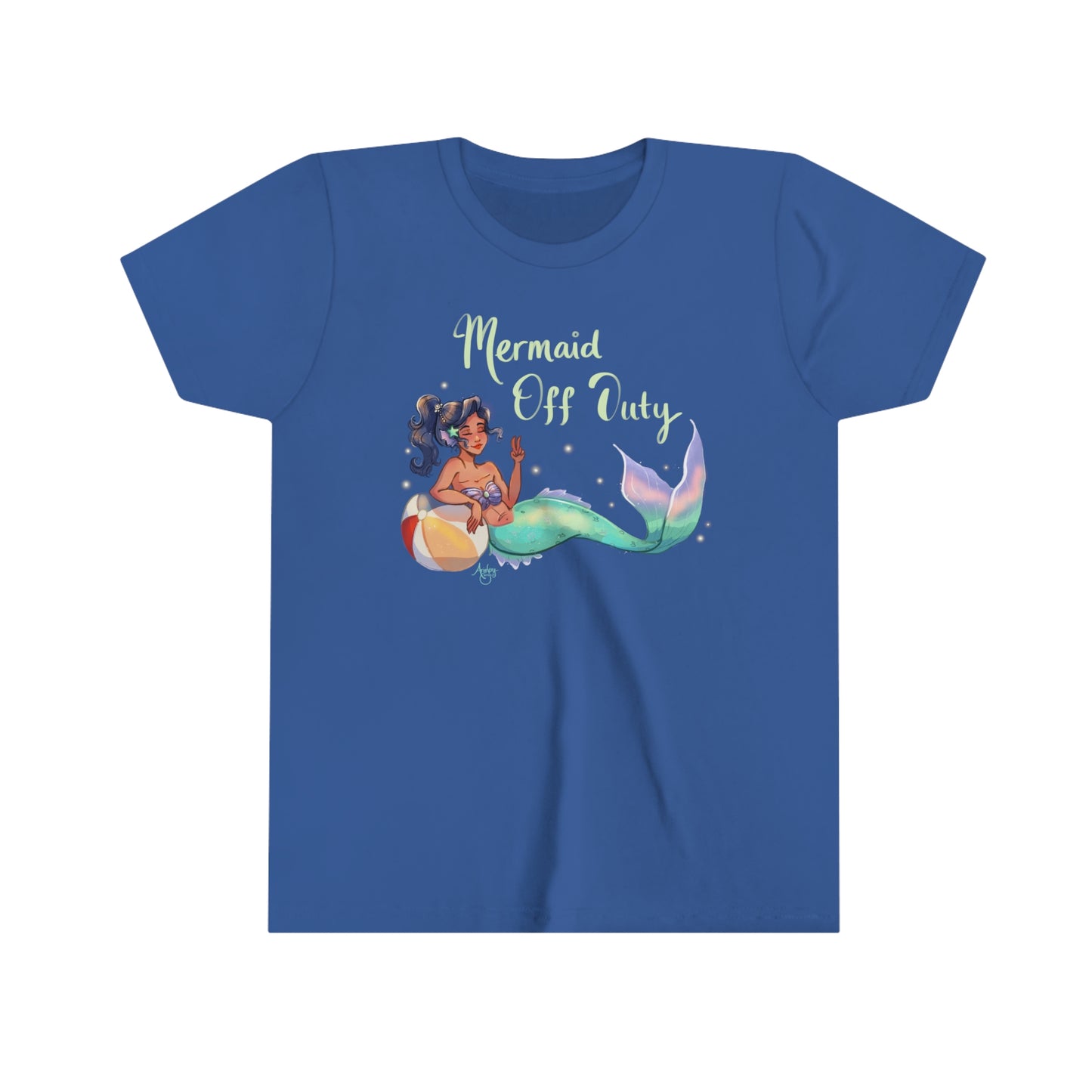 Mermaid Off Duty Youth Tee