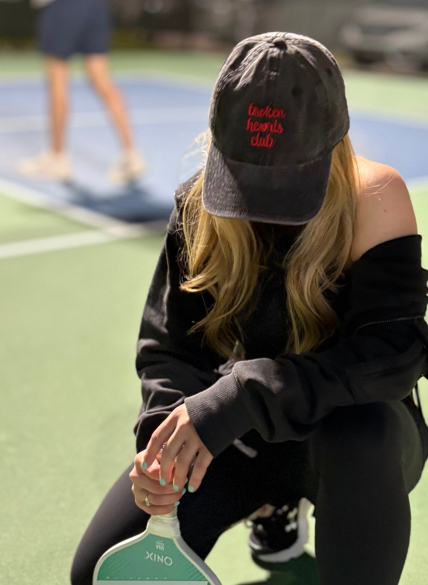 Broken Hearts Club Vintage Embroidered Hat