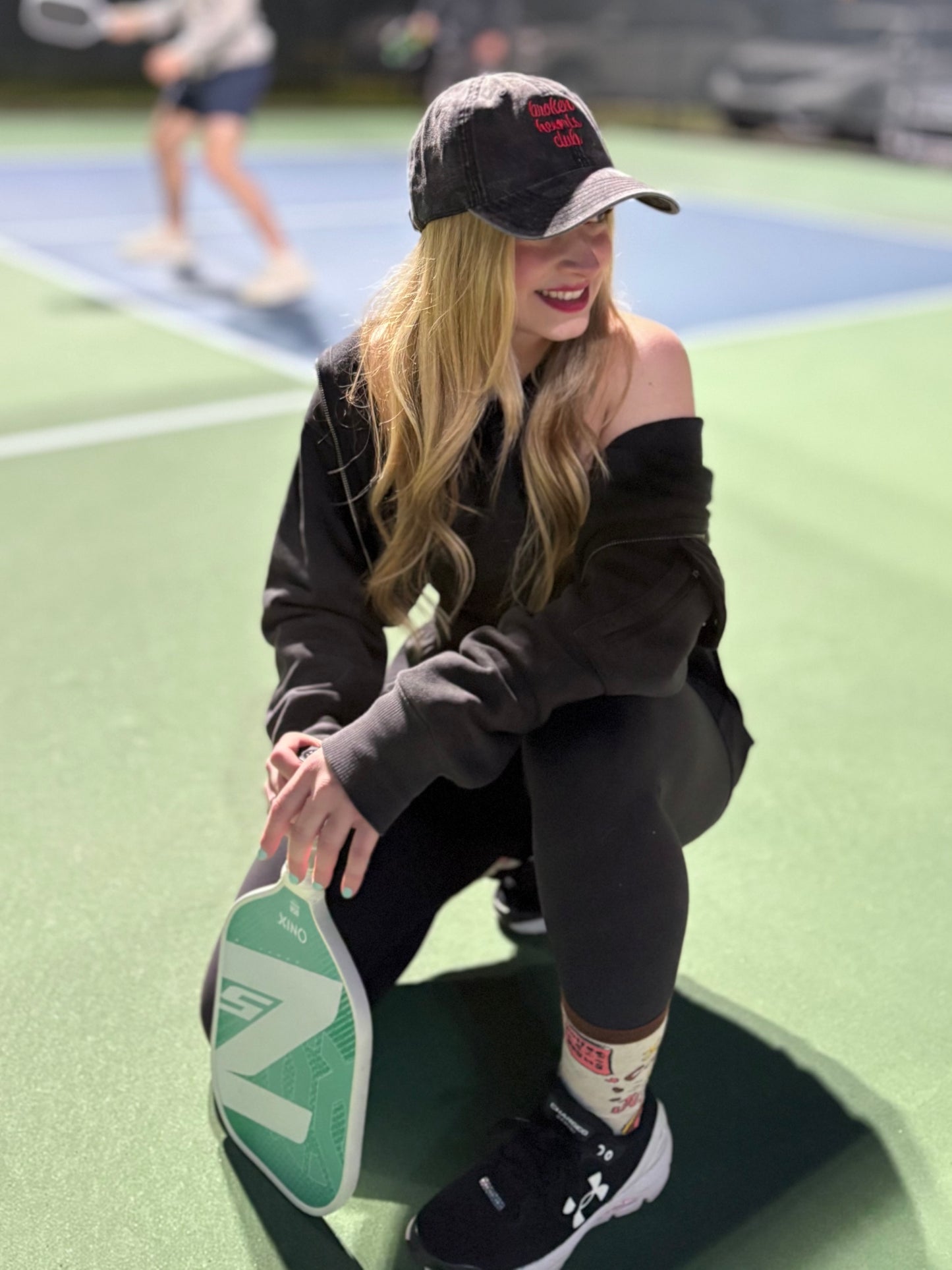 Broken Hearts Club Vintage Embroidered Hat