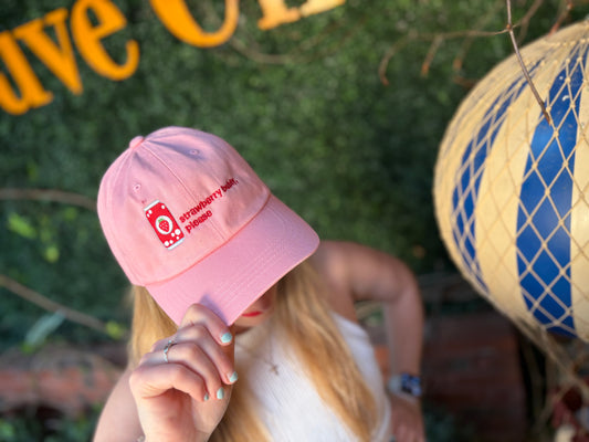 Strawberry Fizz Baseball Hat