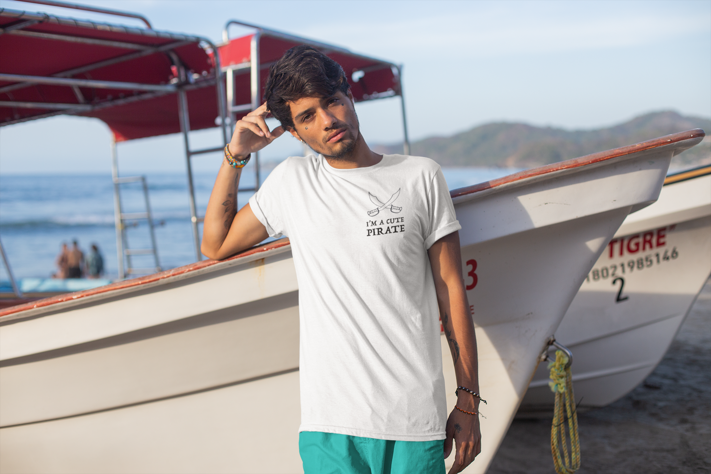 I'm A Cute Pirate Ver. 1 Premium Short Sleeve Tee