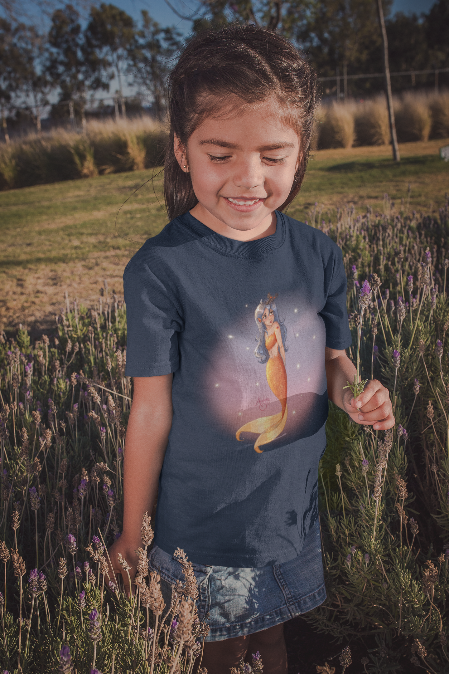 Lazuli The Hopeless Romantic Mermaid Youth Tee