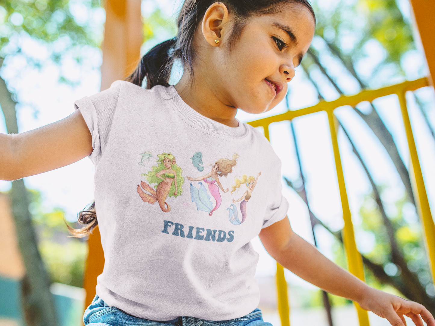 Mermaid Friends Youth Tee Version 2
