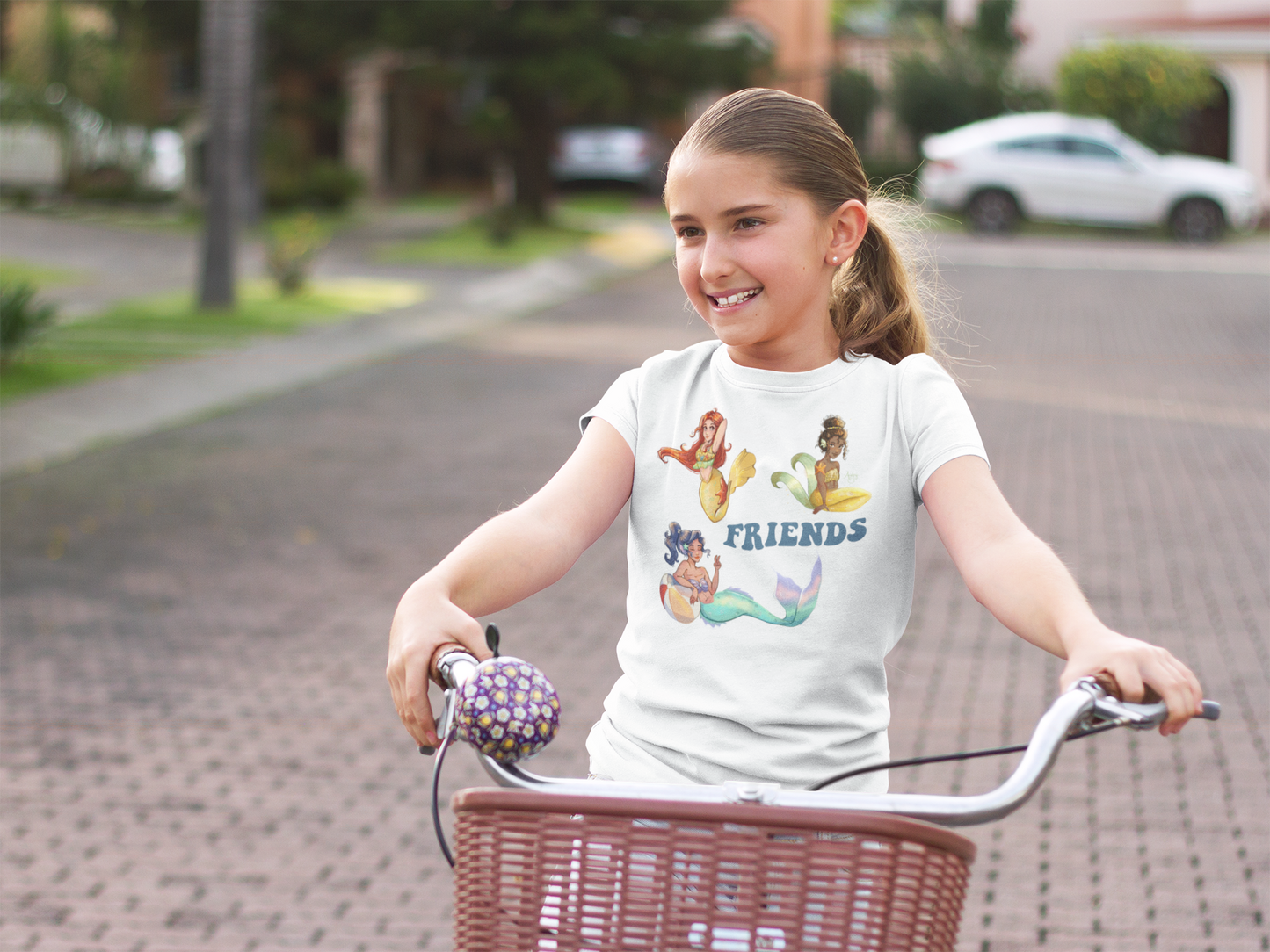 Mermaid Friends Youth Tee Version 3