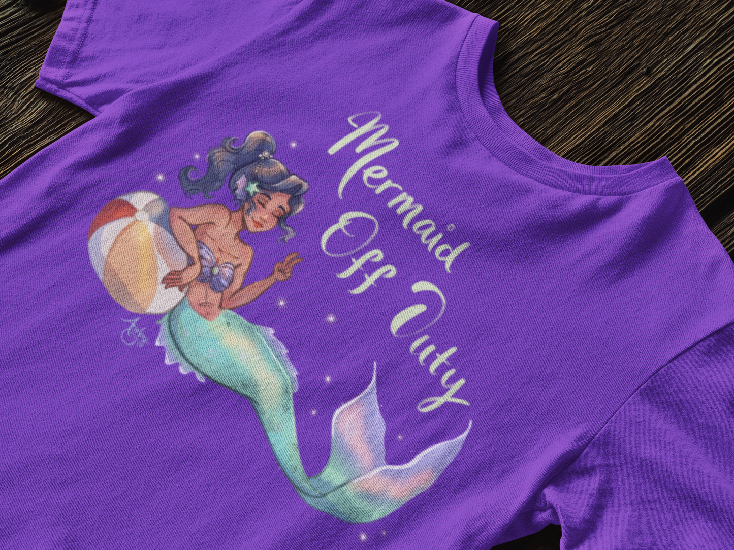Mermaid Off Duty Youth Tee