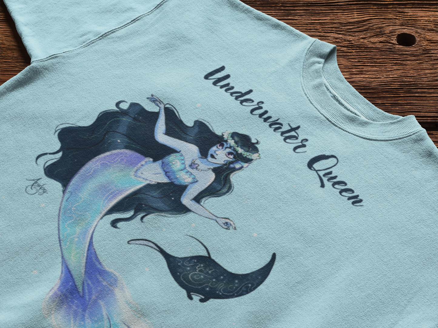 Underwater Queen Mermaid T-Shirt