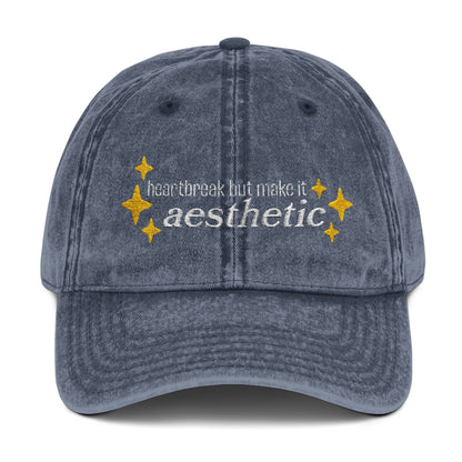 Make It Aesthetic Vintage Embroidered Hat