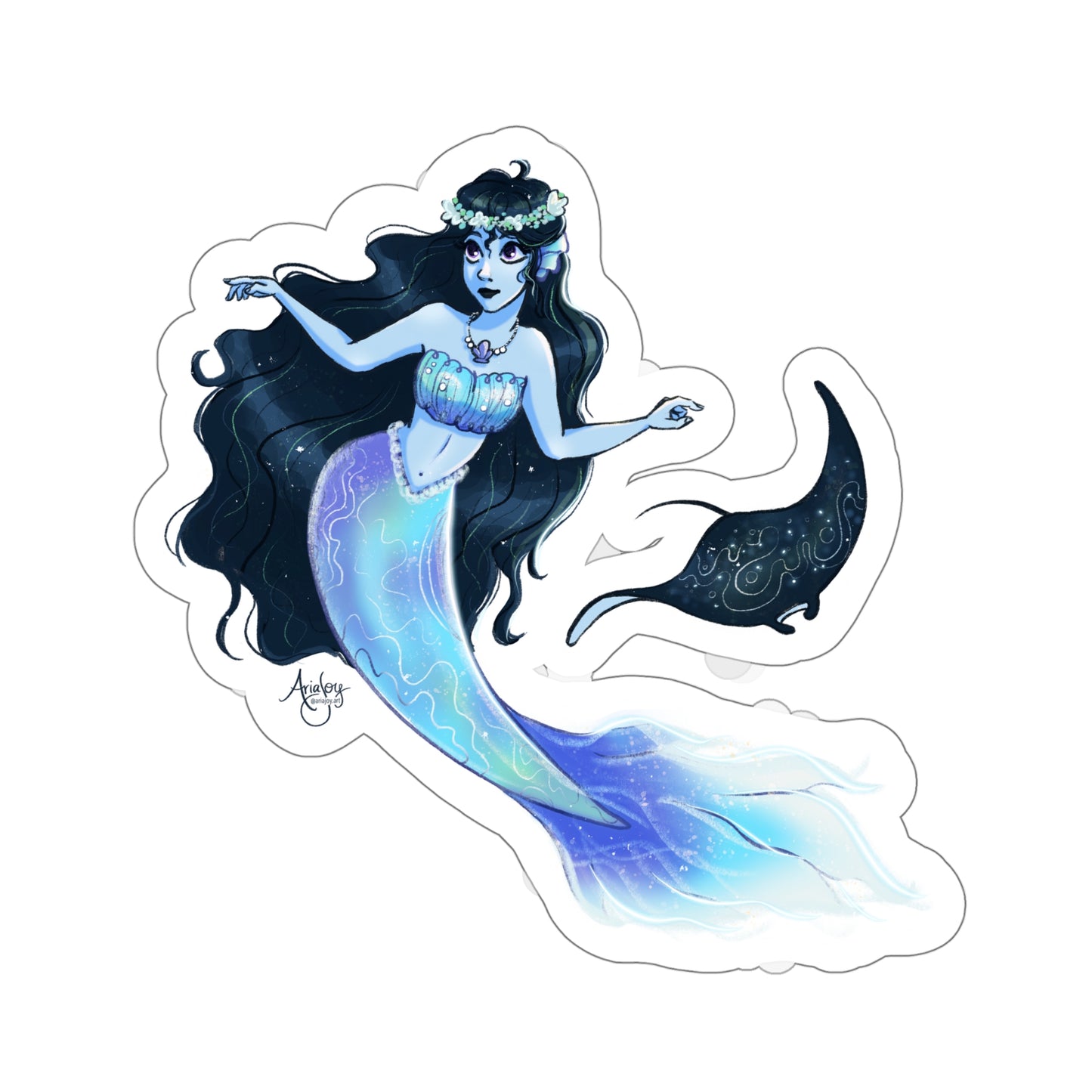 Elysia the Mermaid Sticker