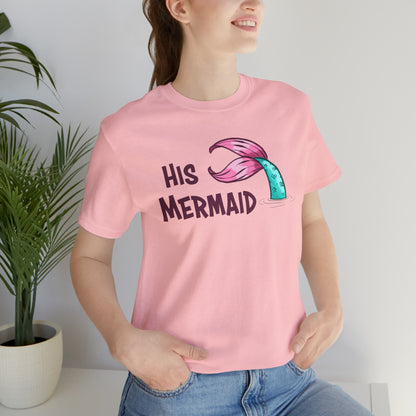 "His Mermaid" Premium Short Sleeve Tee