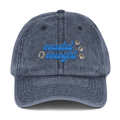 Coastal Cowgirl Vintage Embroidered Hat