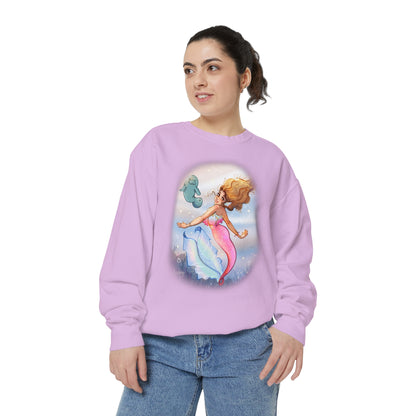 Marina the Mermaid and Lettuce the Manatee Sweatshirt