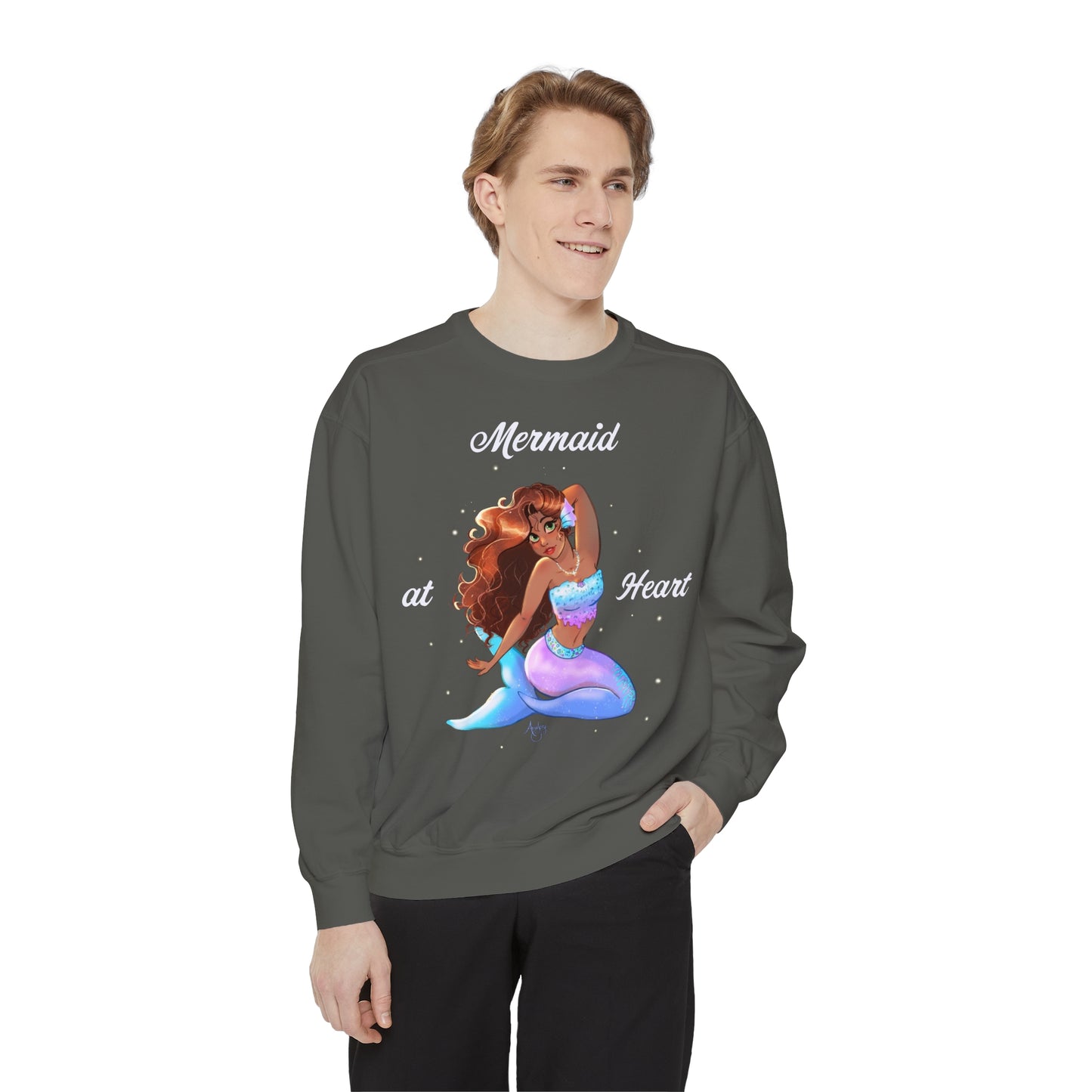 Mermaid at Heart Crewneck Sweatshirt