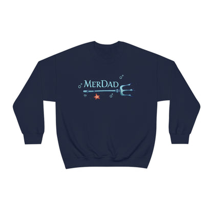 MerDad Crewneck Sweatshirt
