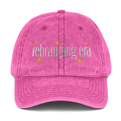 Rebranding Era Vintage Embroidered Hat
