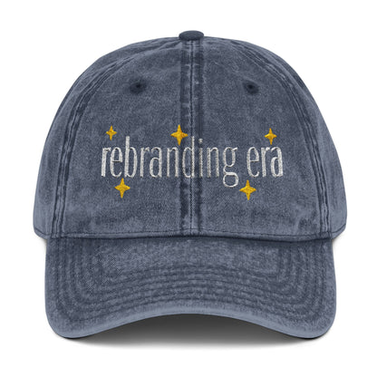 Rebranding Era Vintage Embroidered Hat