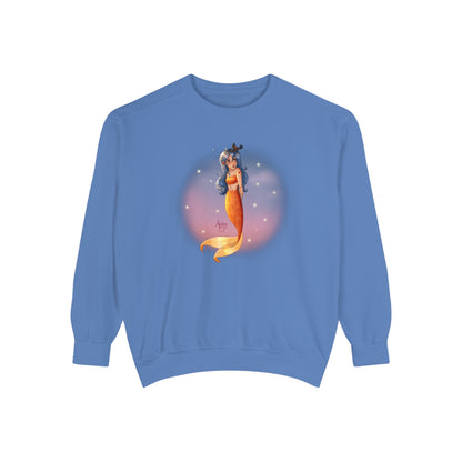 Lazuli the Hopeless Romantic Mermaid Crewneck Sweatshirt