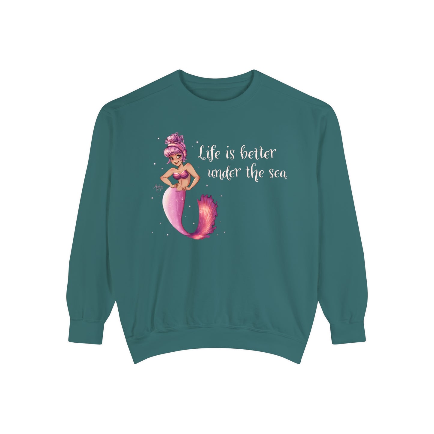 Life Is Better Under The Sea Crewneck Sweatshirt