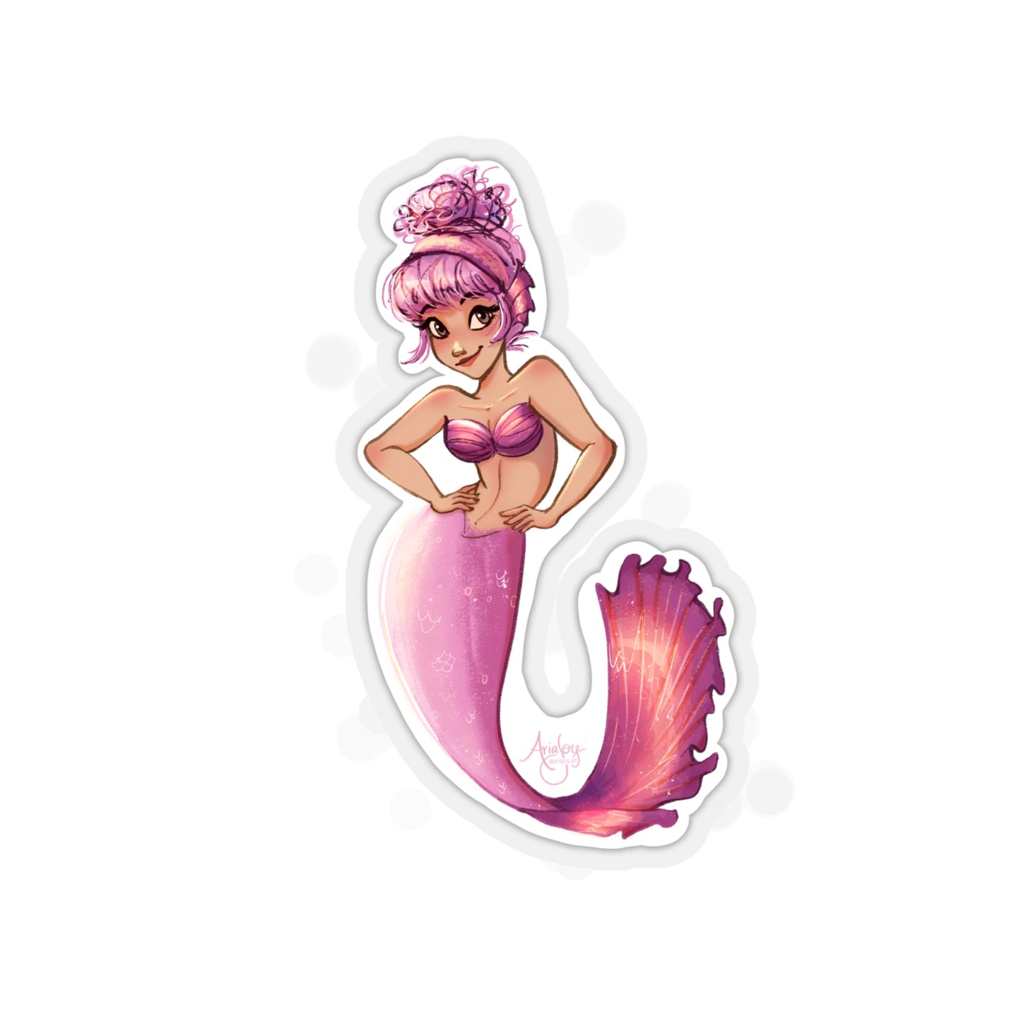 Blossom the Mermaid Sticker