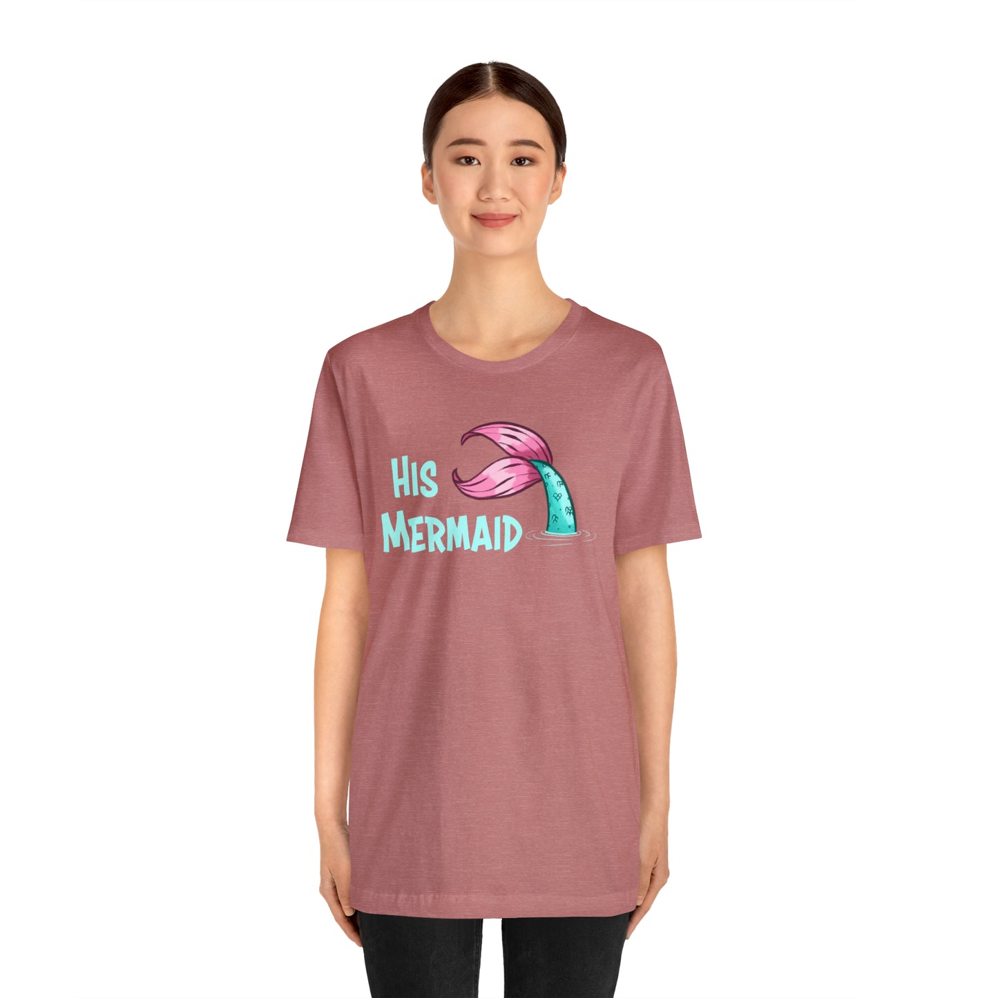 "His Mermaid" Premium Short Sleeve Tee