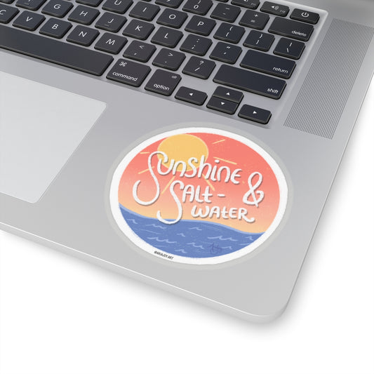 Sunshine & Salt Water Sticker