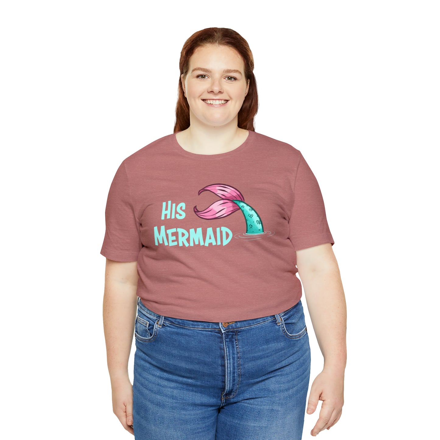 "His Mermaid" Premium Short Sleeve Tee