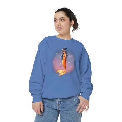 Lazuli the Hopeless Romantic Mermaid Crewneck Sweatshirt