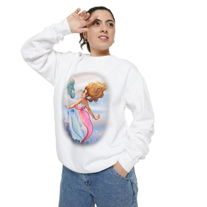 Marina the Mermaid and Lettuce the Manatee Sweatshirt