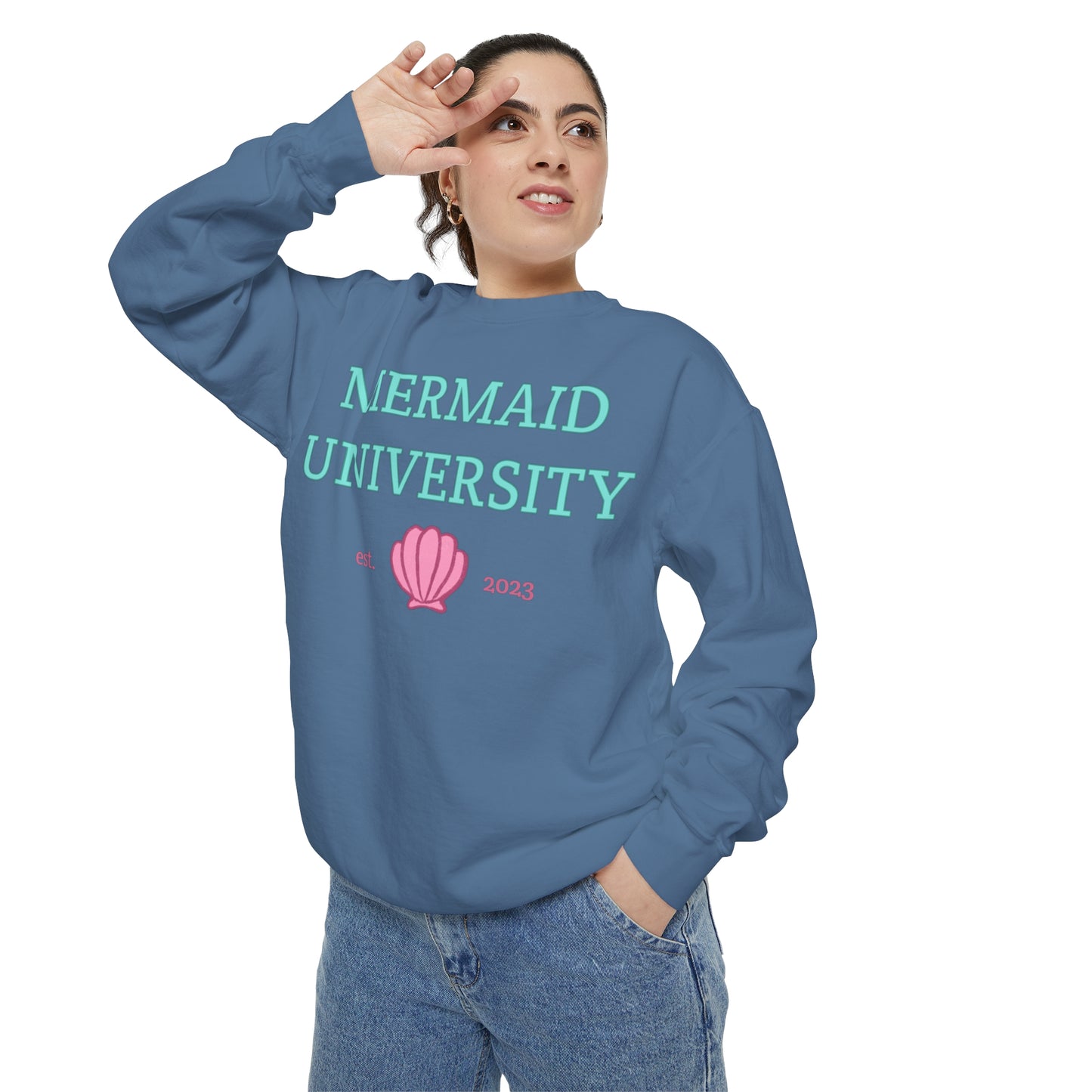 Mermaid University Crewneck Sweatshirt