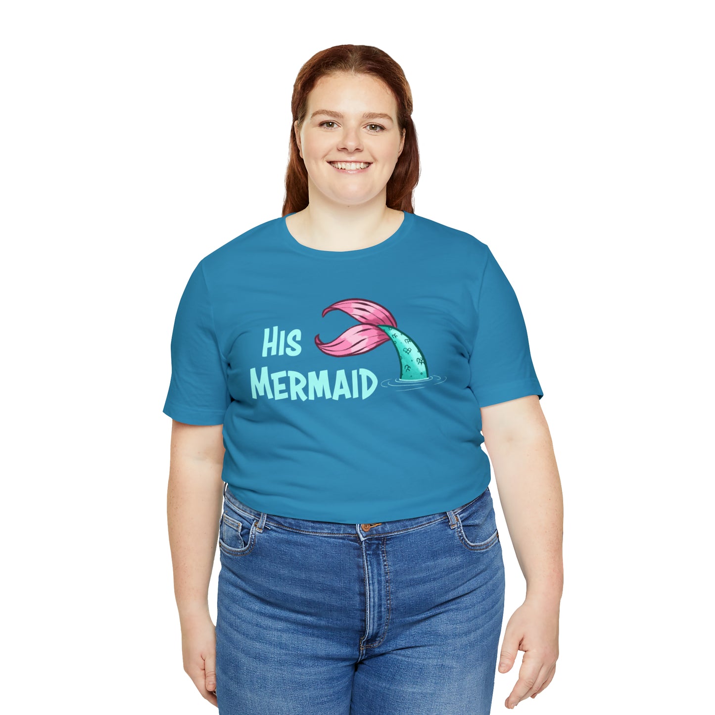 "His Mermaid" Premium Short Sleeve Tee