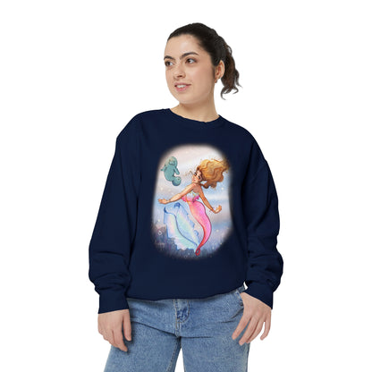 Marina the Mermaid and Lettuce the Manatee Sweatshirt