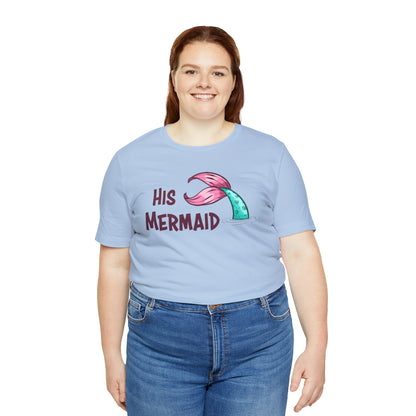 "His Mermaid" Premium Short Sleeve Tee