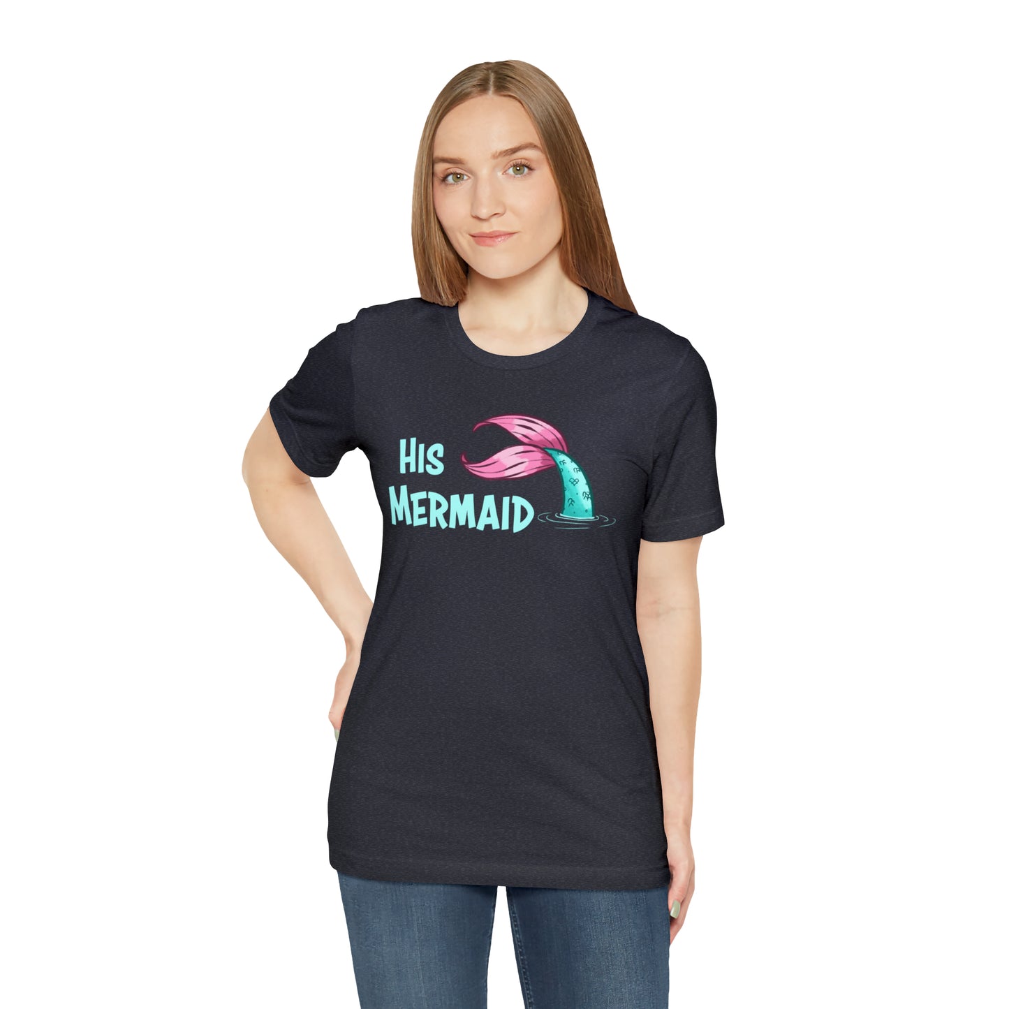 "His Mermaid" Premium Short Sleeve Tee