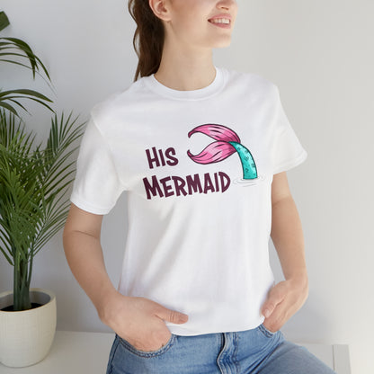 "His Mermaid" Premium Short Sleeve Tee