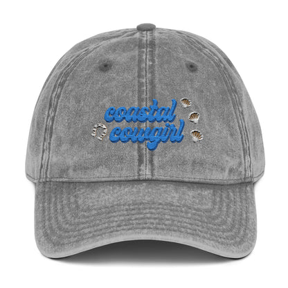 Coastal Cowgirl Vintage Embroidered Hat