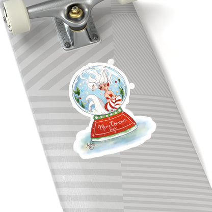Christmas Mermaid 2023 Sticker
