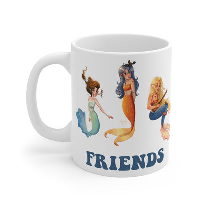 Mermaid Friends Mug Version 1